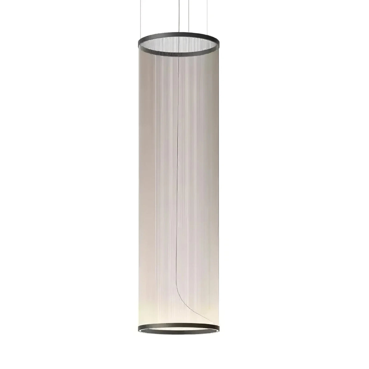 Ceiling Pendant Light | Mesh Aluminum Shade & Integrated Warm LED