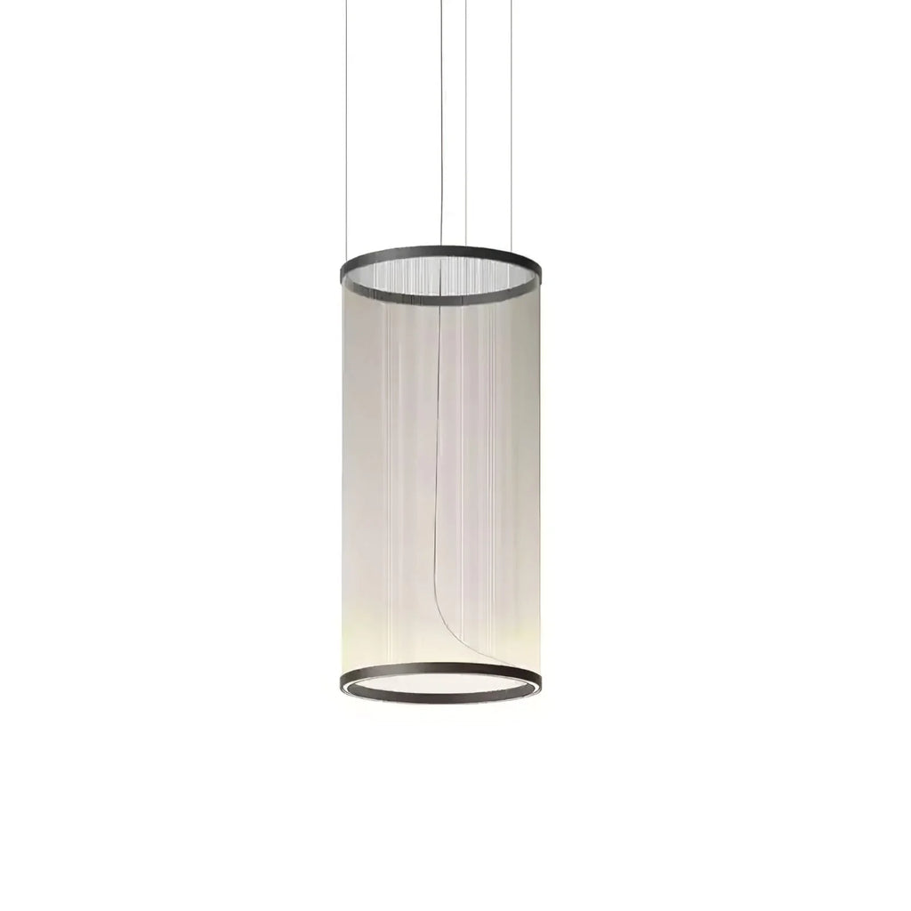 Ceiling Pendant Light | Mesh Aluminum Shade & Integrated Warm LED