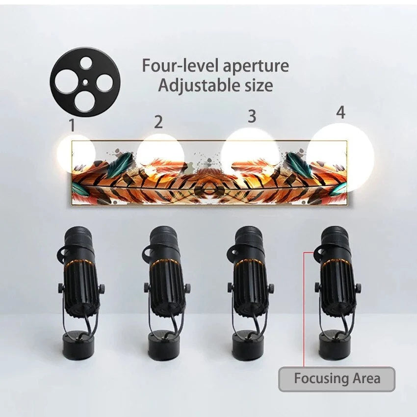 Ceiling Spotlight | Adjustable & Dimmable LED | Brushed Nickel