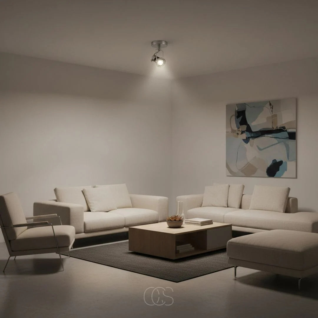 Ceiling Spotlight | Fully Adjustable & Directional | GU10 Compatible