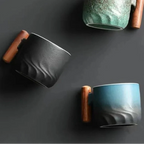 Ceramic Mug | Hand-Painted Gradient Glaze