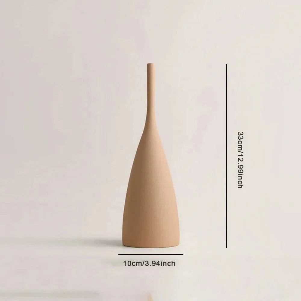 Ceramic Vase | Sculptural Minimalist Porcelain | Multiple Sizes