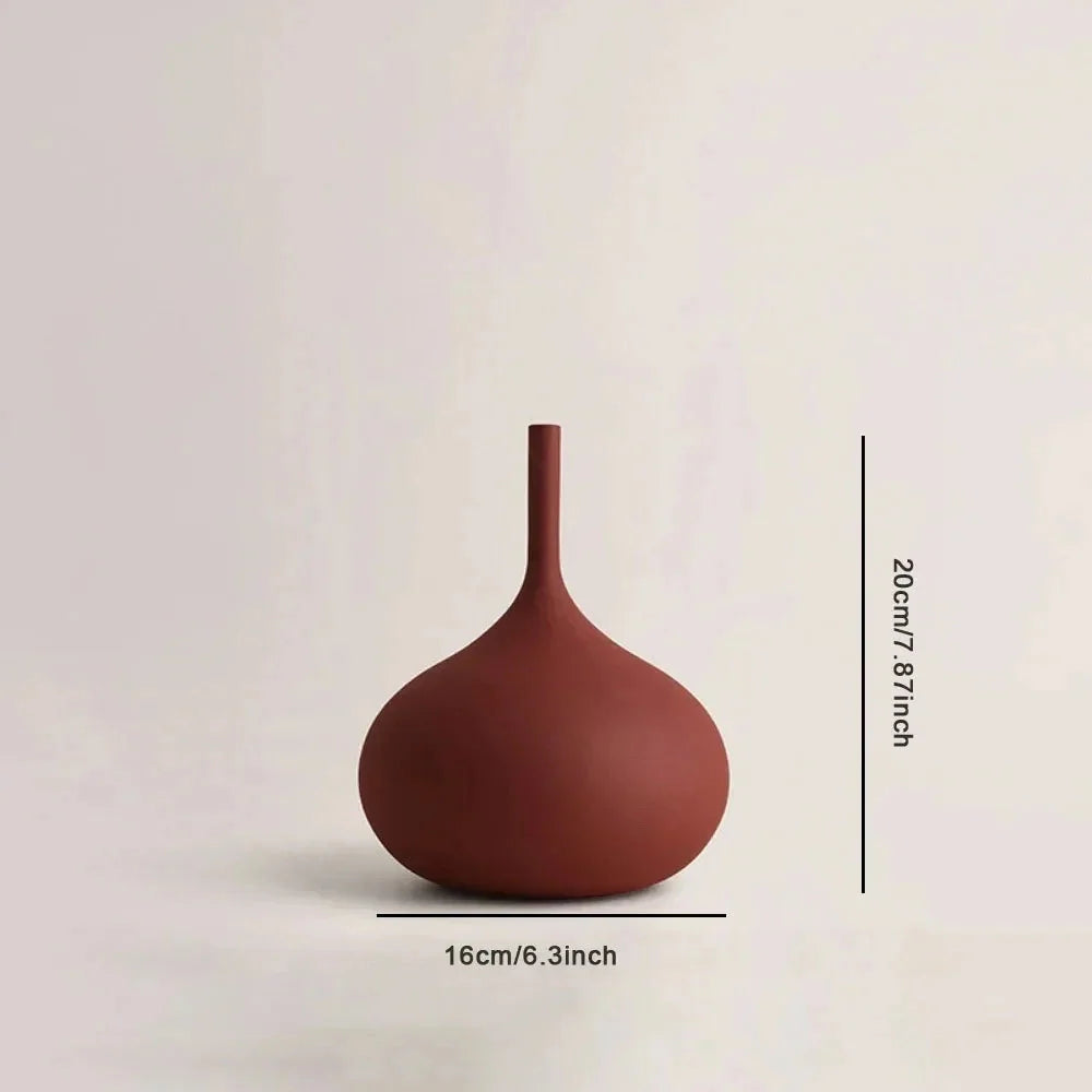 Ceramic Vase | Sculptural Minimalist Porcelain | Multiple Sizes