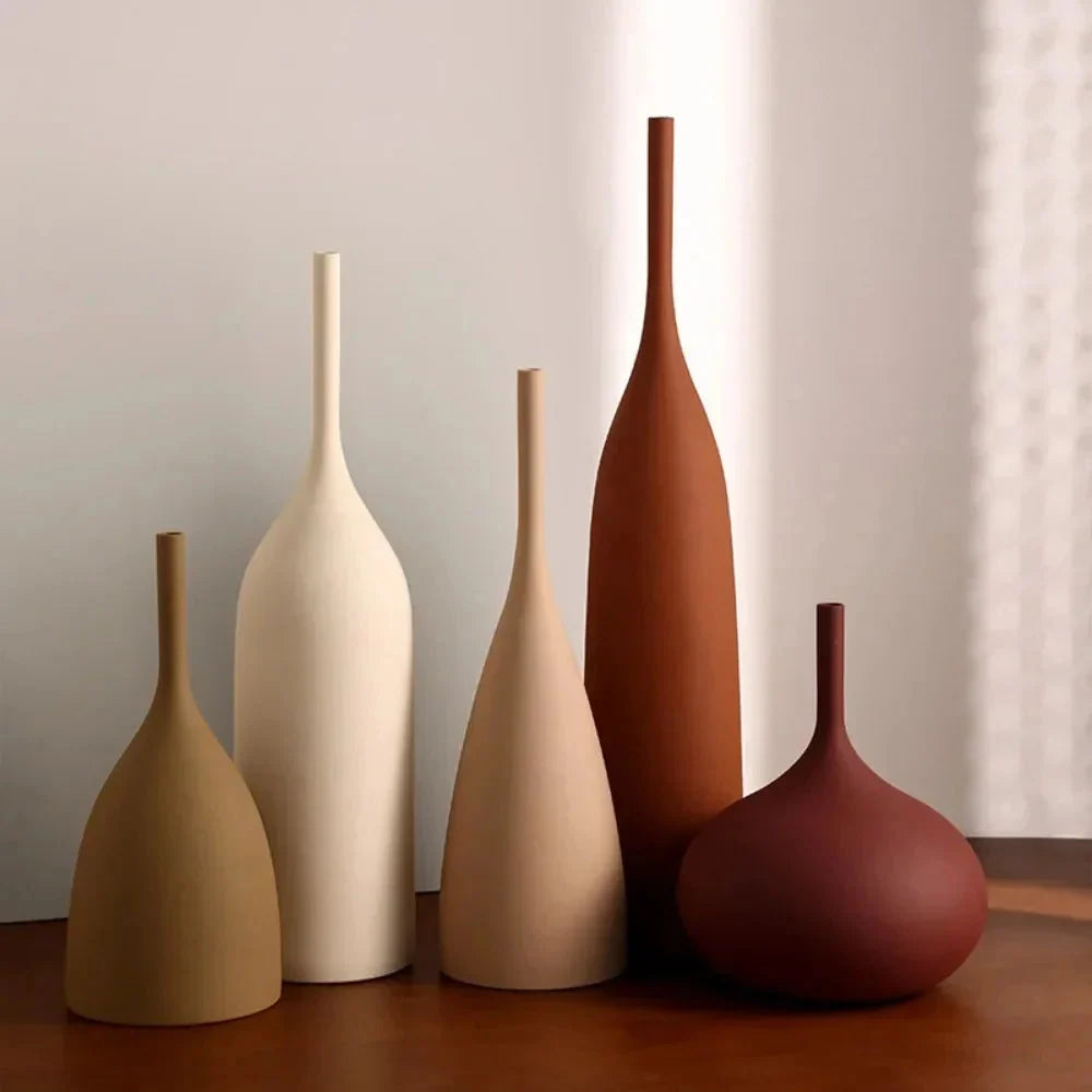 Ceramic Vase | Sculptural Minimalist Porcelain | Multiple Sizes