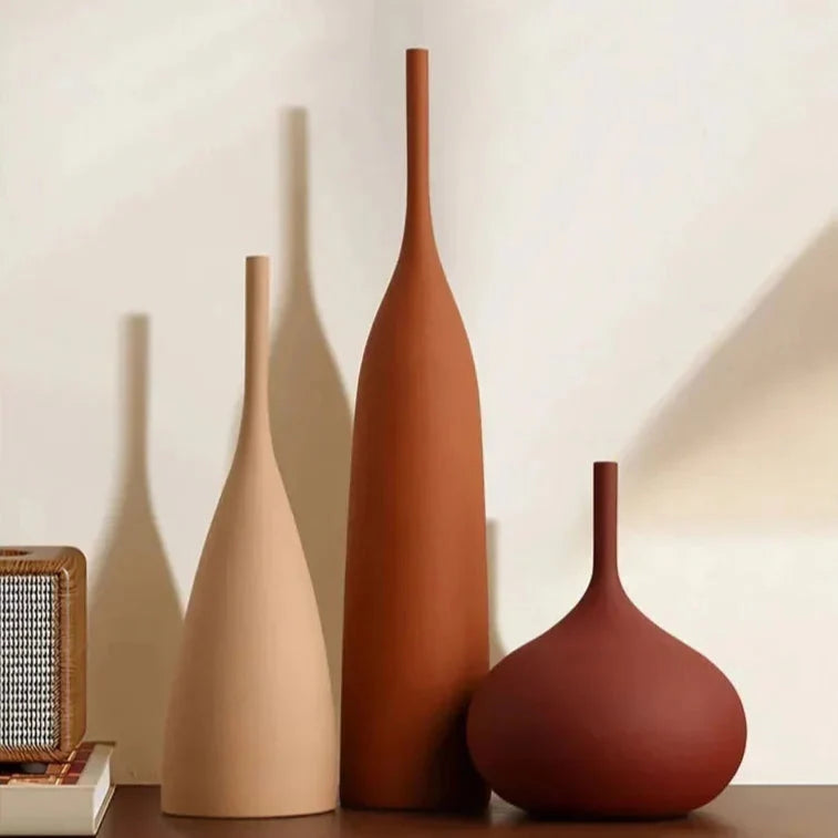 Ceramic Vase | Sculptural Minimalist Porcelain | Multiple Sizes