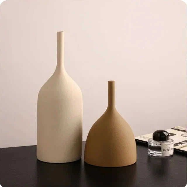 Ceramic Vase | Sculptural Minimalist Porcelain | Multiple Sizes