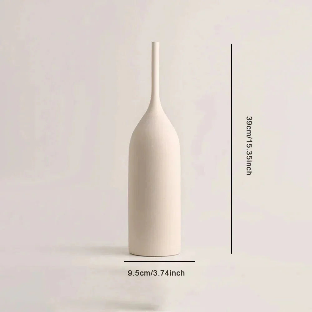 Ceramic Vase | Sculptural Minimalist Porcelain | Multiple Sizes