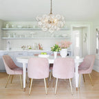 Chandelier | Glass Bubble Cluster & Gold Finish | Multiple Sizes