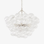 Chandelier | Glass Bubble Cluster & Gold Finish | Multiple Sizes