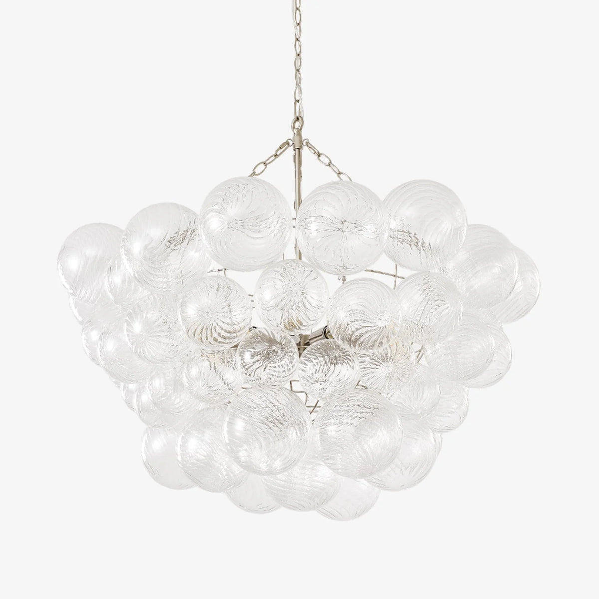 Chandelier | Glass Bubble Cluster & Gold Finish | Multiple Sizes