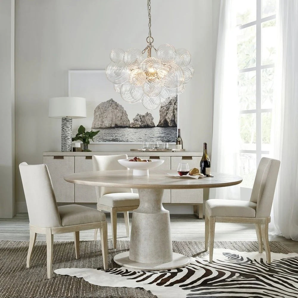 Chandelier | Glass Bubble Cluster & Gold Finish | Multiple Sizes