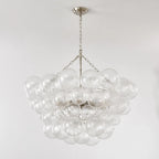 Chandelier | Glass Bubble Cluster & Gold Finish | Multiple Sizes