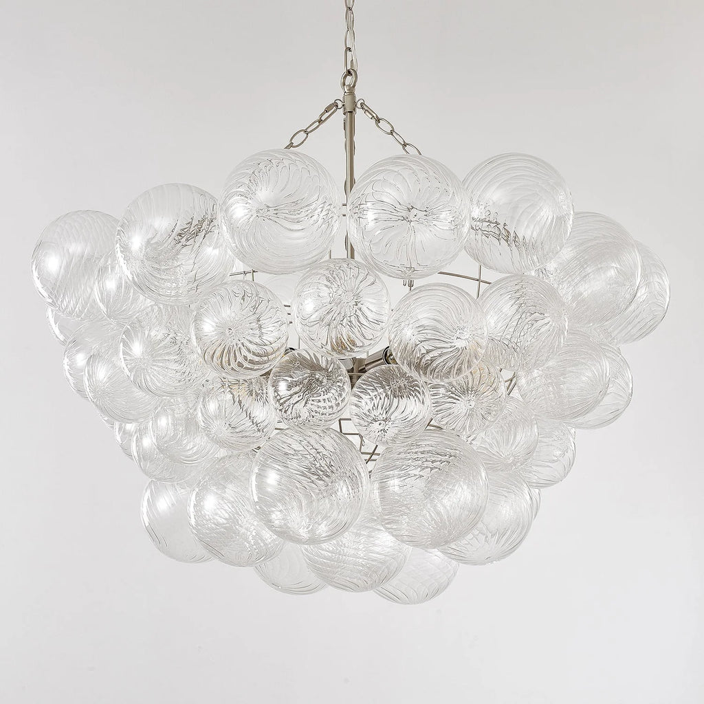 Chandelier | Glass Bubble Cluster & Gold Finish | Multiple Sizes