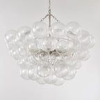 Chandelier | Glass Bubble Cluster & Gold Finish | Multiple Sizes