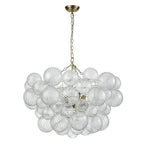Chandelier | Glass Bubble Cluster & Gold Finish | Multiple Sizes