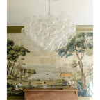 Chandelier | Glass Bubble Cluster & Gold Finish | Multiple Sizes