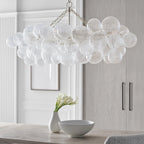 Chandelier | Glass Bubble Cluster & Gold Finish | Multiple Sizes