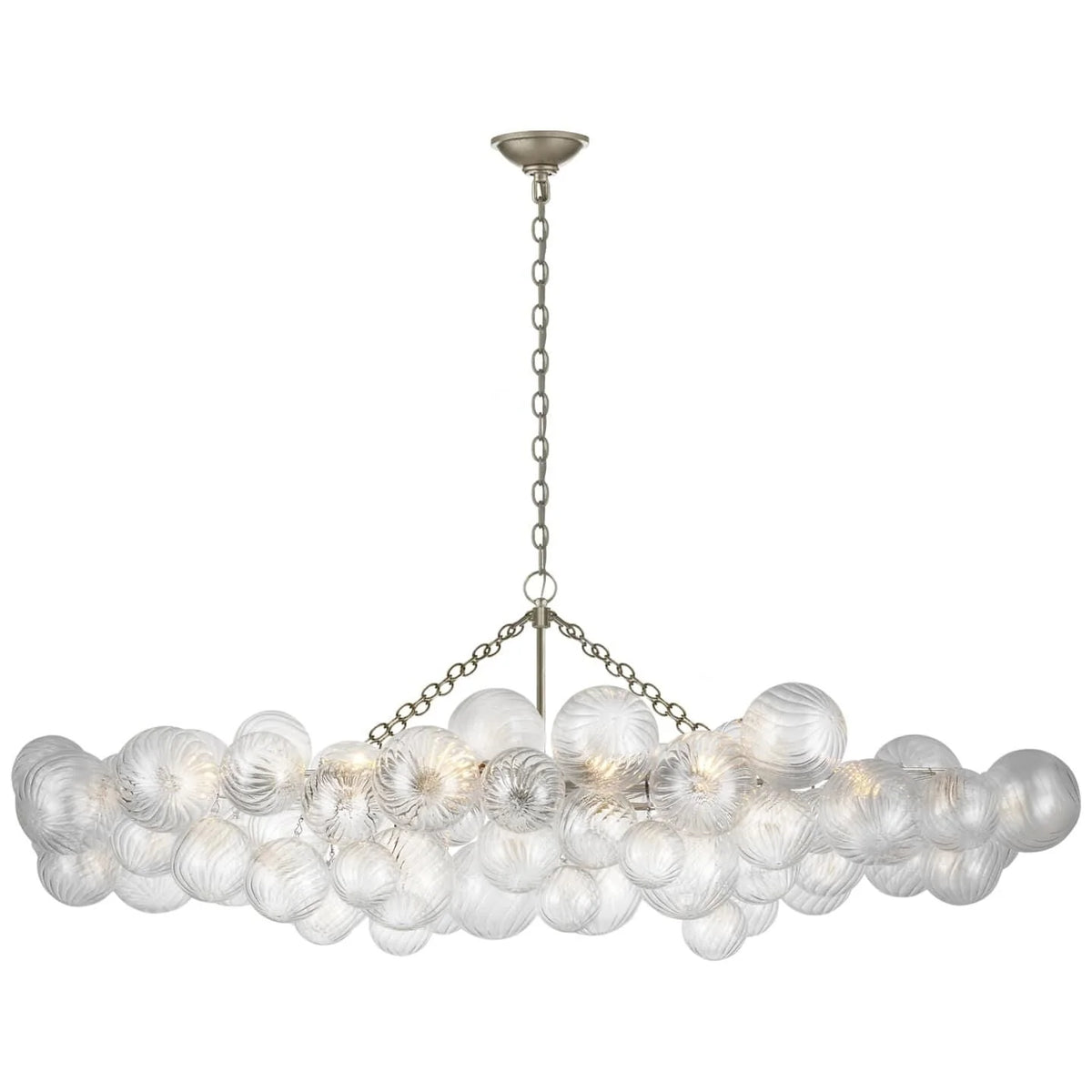 Chandelier | Glass Bubble Cluster & Gold Finish | Multiple Sizes
