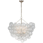 Chandelier | Glass Bubble Cluster & Gold Finish | Multiple Sizes