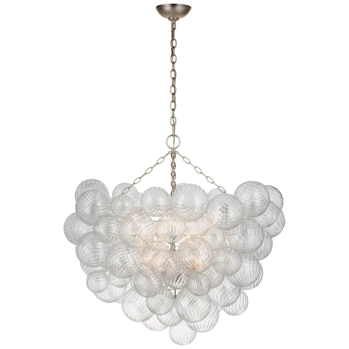 Chandelier | Glass Bubble Cluster & Gold Finish | Multiple Sizes