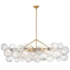 Chandelier | Glass Bubble Cluster & Gold Finish | Multiple Sizes