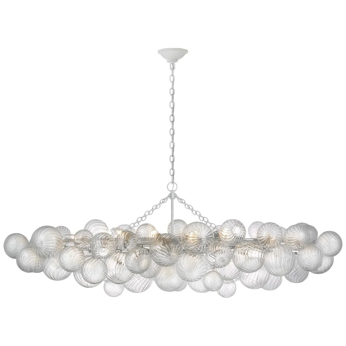 Chandelier | Glass Bubble Cluster & Gold Finish | Multiple Sizes