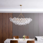 Chandelier | Glass Bubble Cluster & Gold Finish | Multiple Sizes