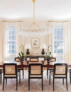 Chandelier | Glass Bubble Cluster & Gold Finish | Multiple Sizes
