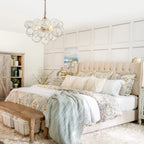 Chandelier | Glass Bubble Cluster & Gold Finish | Multiple Sizes
