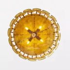 Chandelier | Metal & Glass | Adjustable Chain