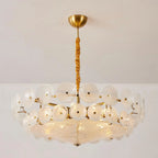 Chandelier | Metal & Glass | Adjustable Chain