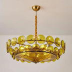 Chandelier | Metal & Glass | Adjustable Chain