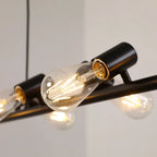 Chandelier | Vintage Industrial Metal Frame & LED Compatible | 6/8/10 Lights
