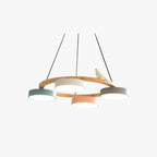 Chandelier with Bird Design