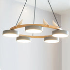 Chandelier with Bird Design