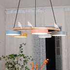 Chandelier with Bird Design