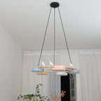 Chandelier with Bird Design