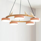 Chandelier with Bird Design