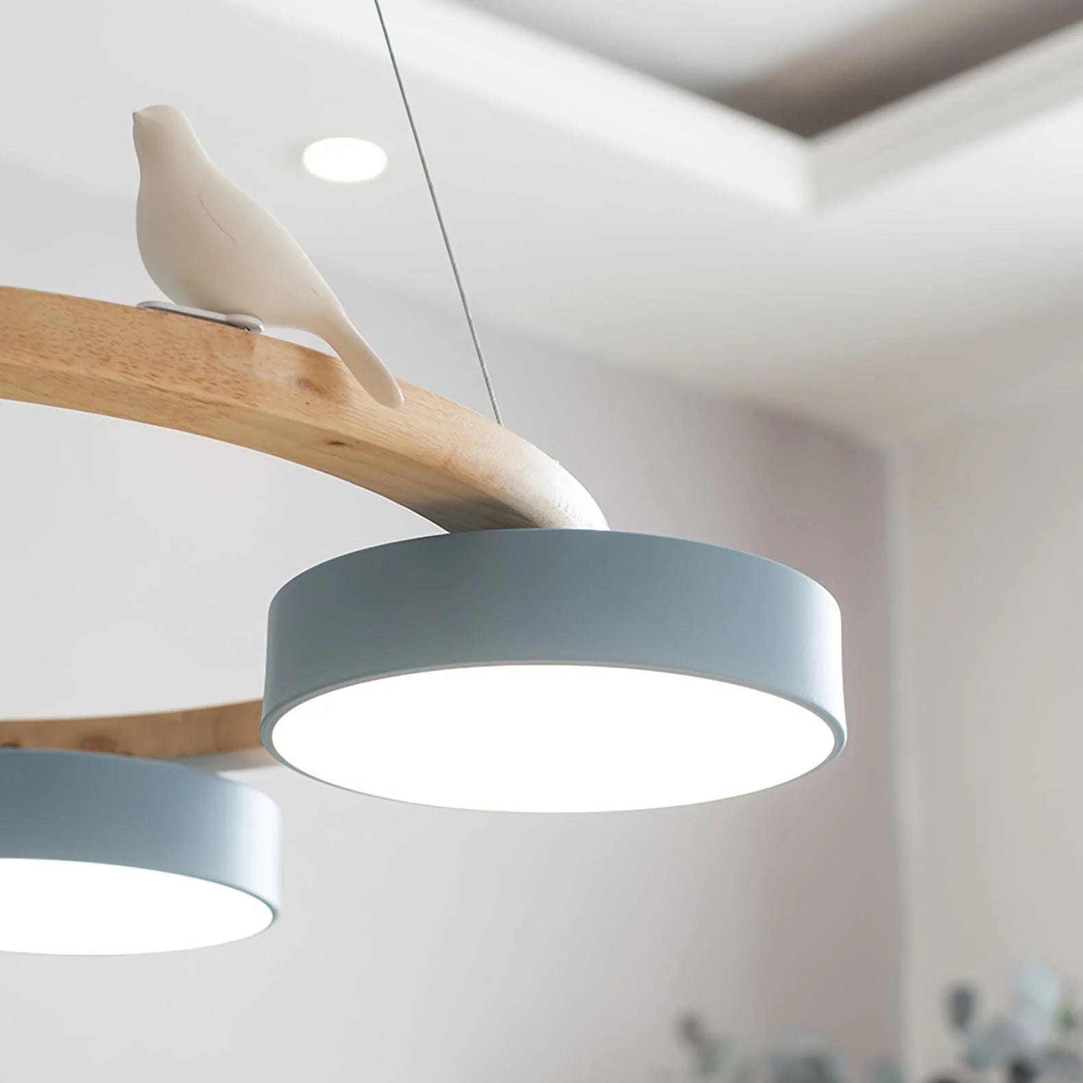 Chandelier with Bird Design