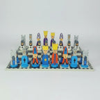 Chess Set | Solid Wood Cartoon Pieces | Beginner-Friendly