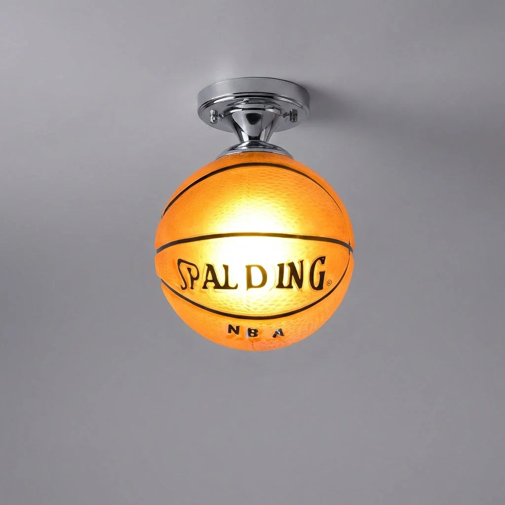 Children's Ceiling Light | Sports-Themed & Adjustable Suspension