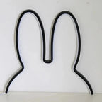 Children's Night Light | Bunny-Ear Design & Soft LED | Freestanding & Wall-Mountable