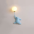 Children's Wall Lamp | Bear Balloon Design & Warm LED