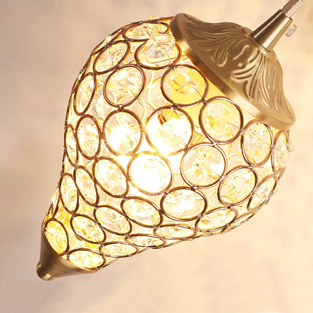 Children's Wall Lamp | Natural Resin Unicorn & Crystal Shade