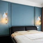 Children's Wall Lamp | Natural Resin Unicorn & Crystal Shade