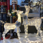 Christmas Light Display | Plug-In LED Elk Silhouette | Indoor & Outdoor