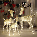 Christmas Light Display | Plug-In LED Elk Silhouette | Indoor & Outdoor