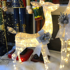 Christmas Light Display | Plug-In LED Elk Silhouette | Indoor & Outdoor