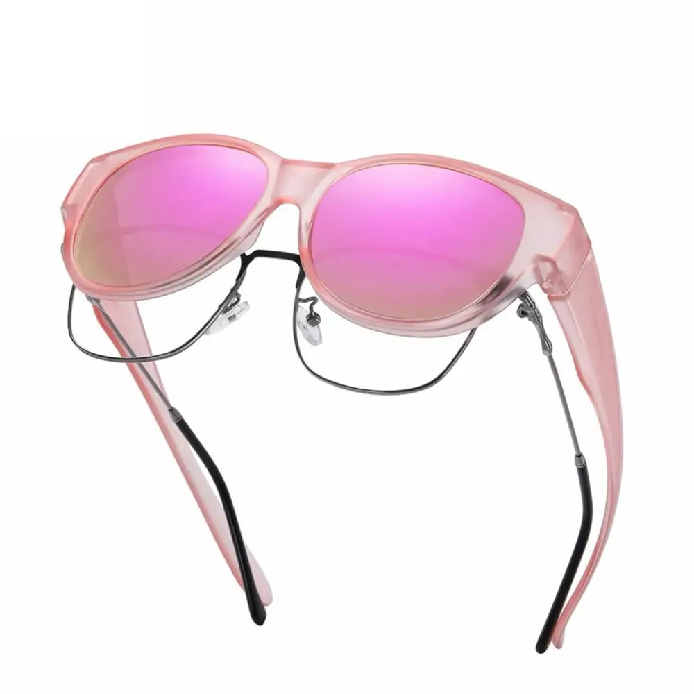 Clip-On Sunglasses | Polarized UV400 & Lightweight TR90 Frame | For Glasses Wearers
