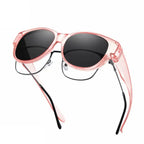 Clip-On Sunglasses | Polarized UV400 & Lightweight TR90 Frame | For Glasses Wearers